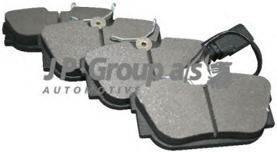 JP GROUP 1163706010 -  Комплект тормозных колодок, дисковый тормоз